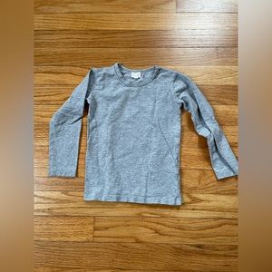 The Simple Folk Everyday Top, grey melange, 3-4 years